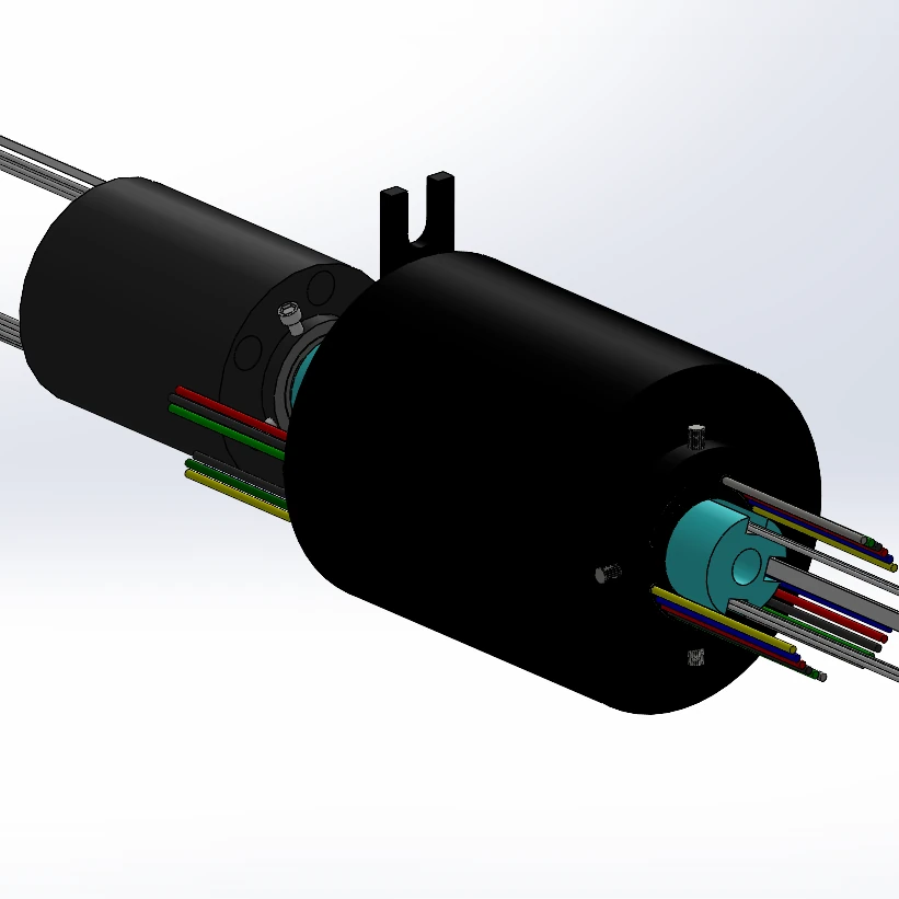 ZEN-X4E-18*10A+10*5A+1*Ethernet Customized Slip Ring